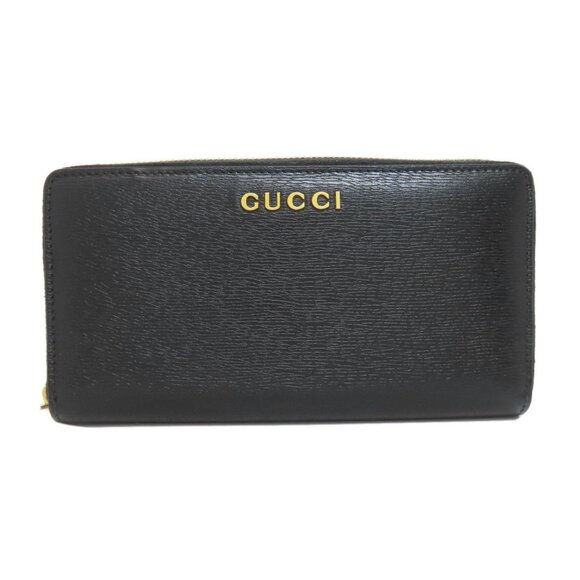 GUCCI Black Leather Wallet - Picture 1 of 11